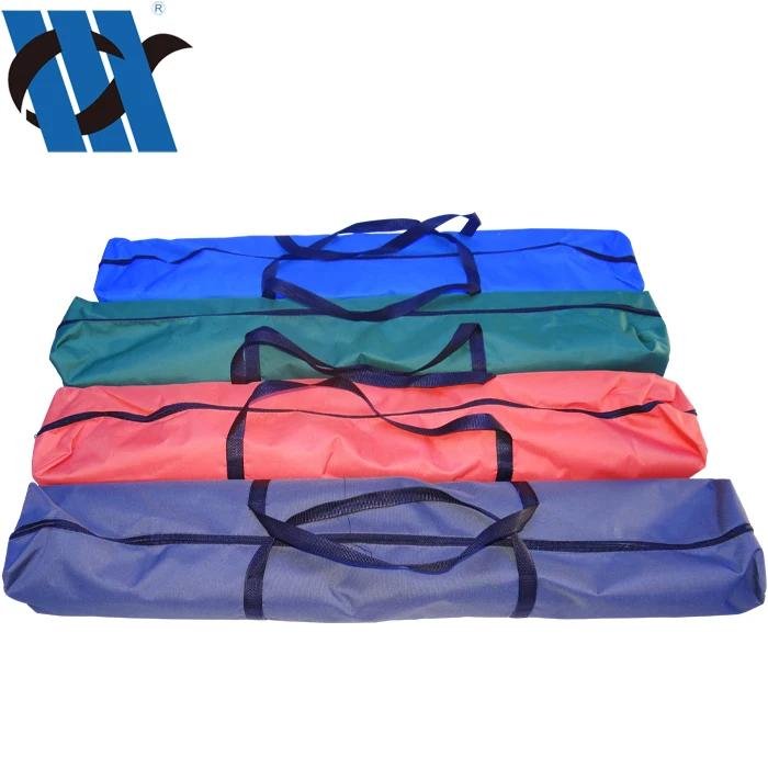 BDST109A Medical Portable Aluminium Alloy Canvas Camp Bed with Bags Four Parts Camp Folding Stretcher
