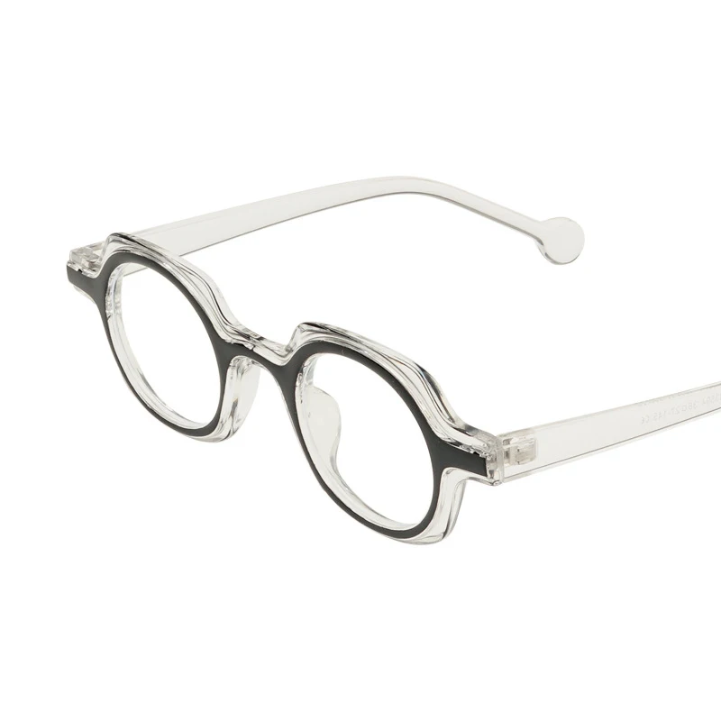 Anti-blue light Small Frame Computer Mirror Flat Glasses Decoration Can Be Matched With Myopia Glasses Frame Wholesale