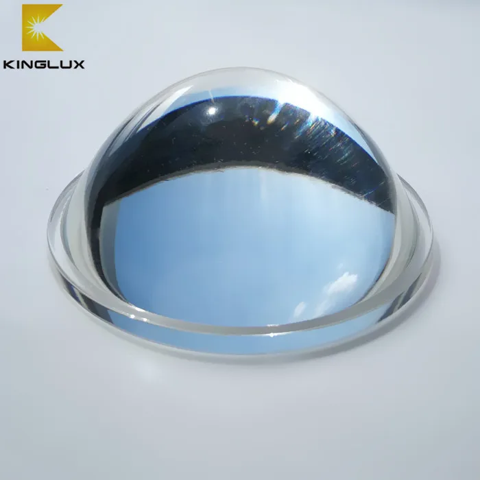 led 10degree 56mm cob narrow beam glass focusing optical lens for 100 watts cob
