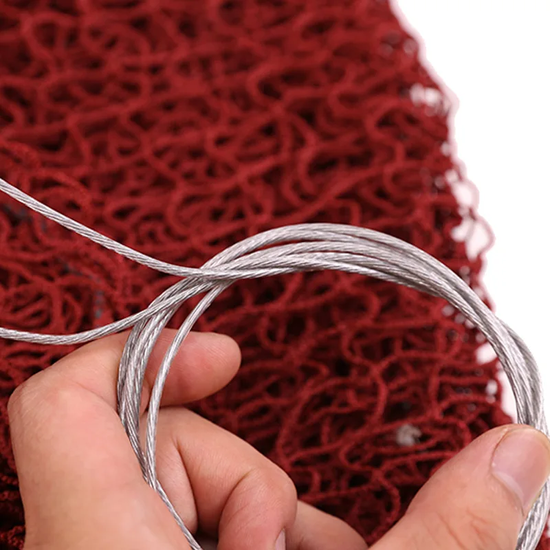 Standard 6.1-meter badminton net handbag portable competition specific badminton net small mesh bag