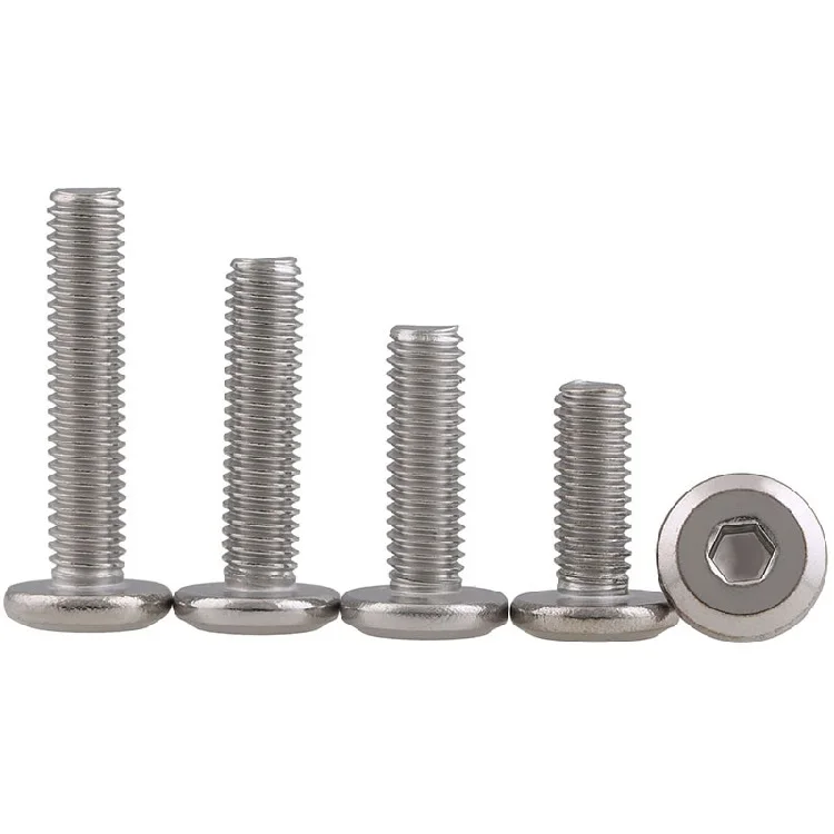 M6x35mm Stainless steel flat head bolt for furniture