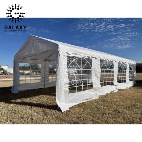 Galaxy Metal Frame Church Tents For Sale 10M X 20M Marquee Tent Span 20M Stretch Tent 12X 24 M Customized With Abs Walls durable