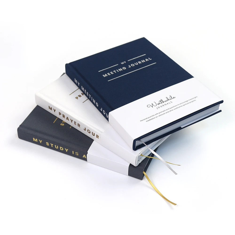 Custom School Diary Cute Paper Hardcover Linen Notebooks For Students With High Quality