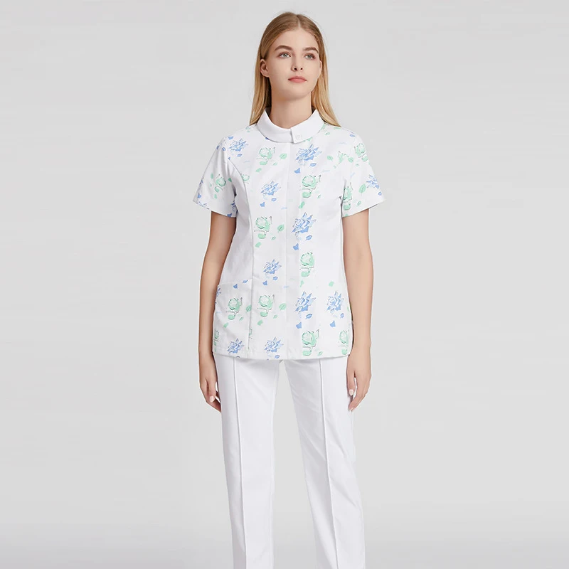 Cyalaa CJ4003 Китай Оптовая Продажа скрабы униформа больницы униформа косметолога с коротким рукавом доктор медсестра униформа наборы