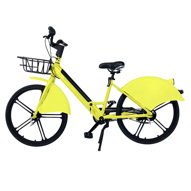 350W 36V 10AH bicicleta eletrica lithium battery alloy frame 25km/h city electric bike sharing Sharing Ebike