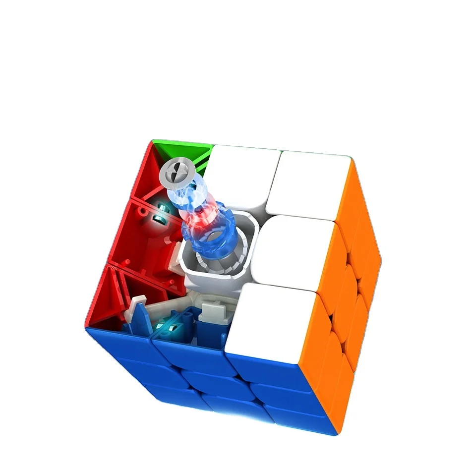 Развивающие игрушки RS3M Monster go 3x3x3 Магнитный скоростной пластиковый куб