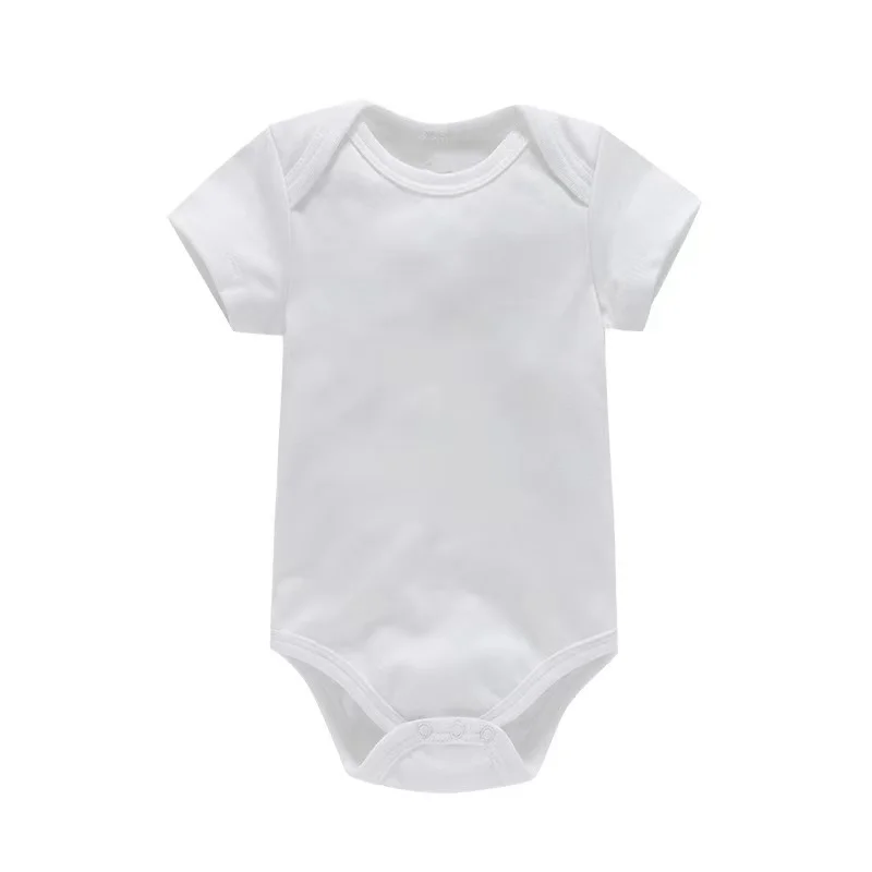 Baby romper  Wholesale Baby Boy Romper Sets Summer Plain Organic Baby Girl Jumpsuit Bodysuit