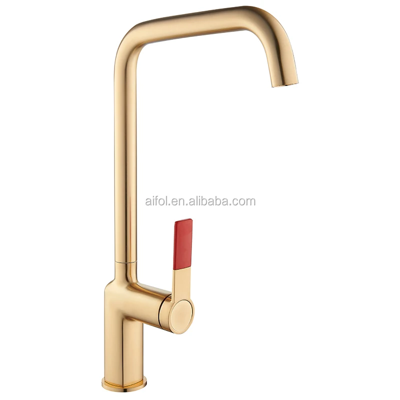 Aifol Popular Single Sink Mixer Hot Cold Water Tap Faucet