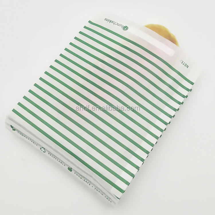 
customized printed sandwich glassine paper coated packaging bag 