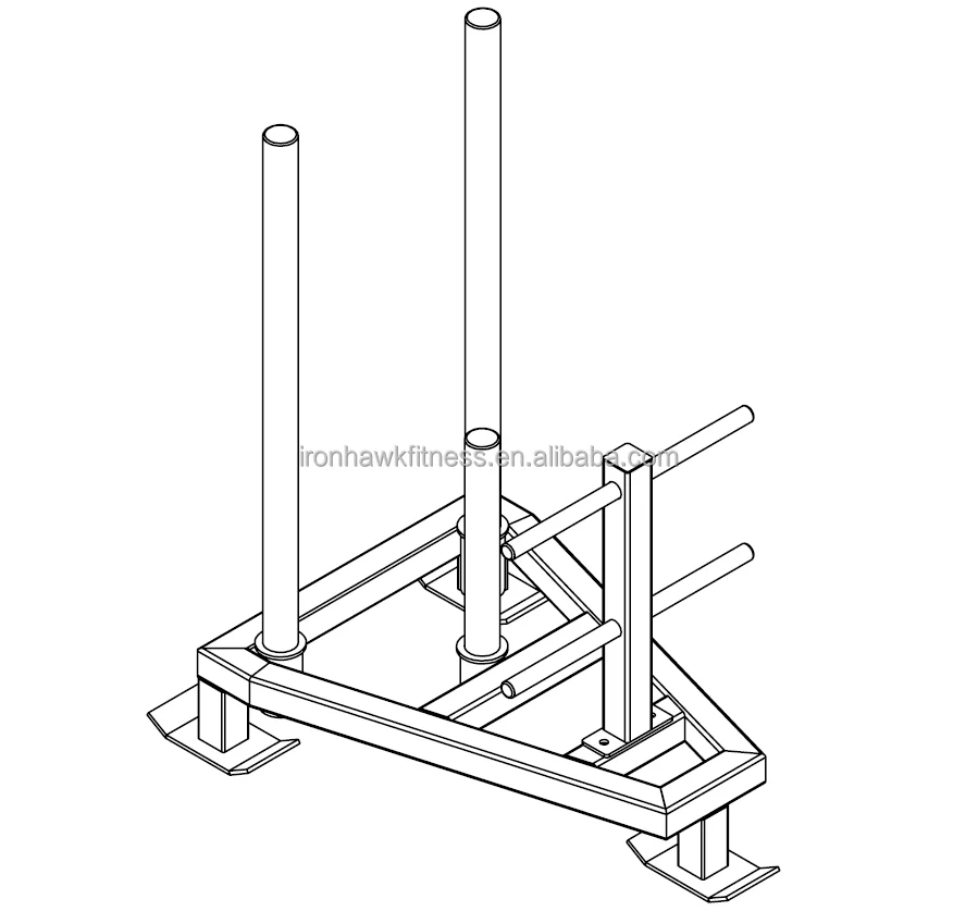 Hot Selling Commercial Gym Sled Supplier Power Sled Fitness Sled Wholesale Price