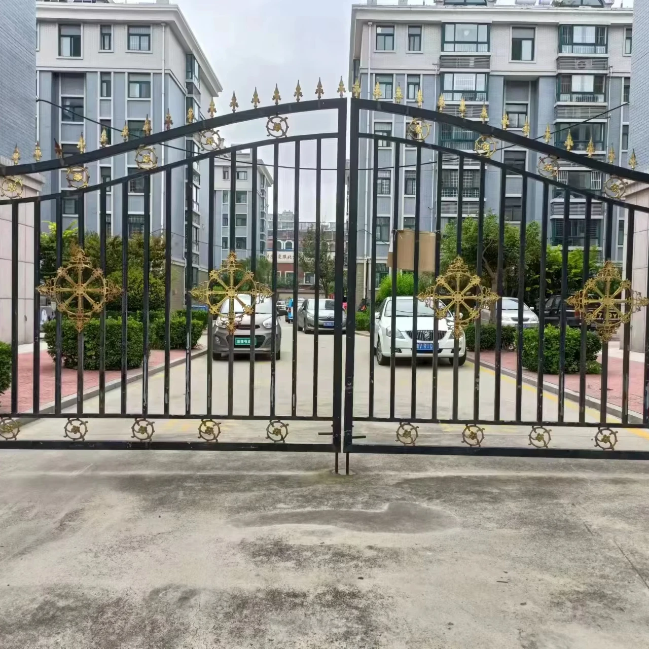 Новейшие железные ворота для виллы/кованые главные дома