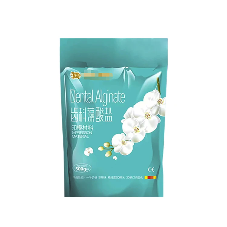 Dental Alginate impression material with strawberry taste