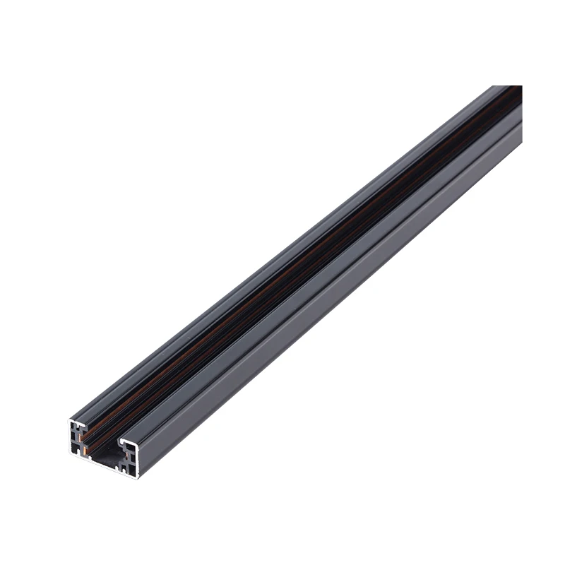 3 Wires 1 Circuits Track Light Rail Aluminum H-Type Track for Rail System