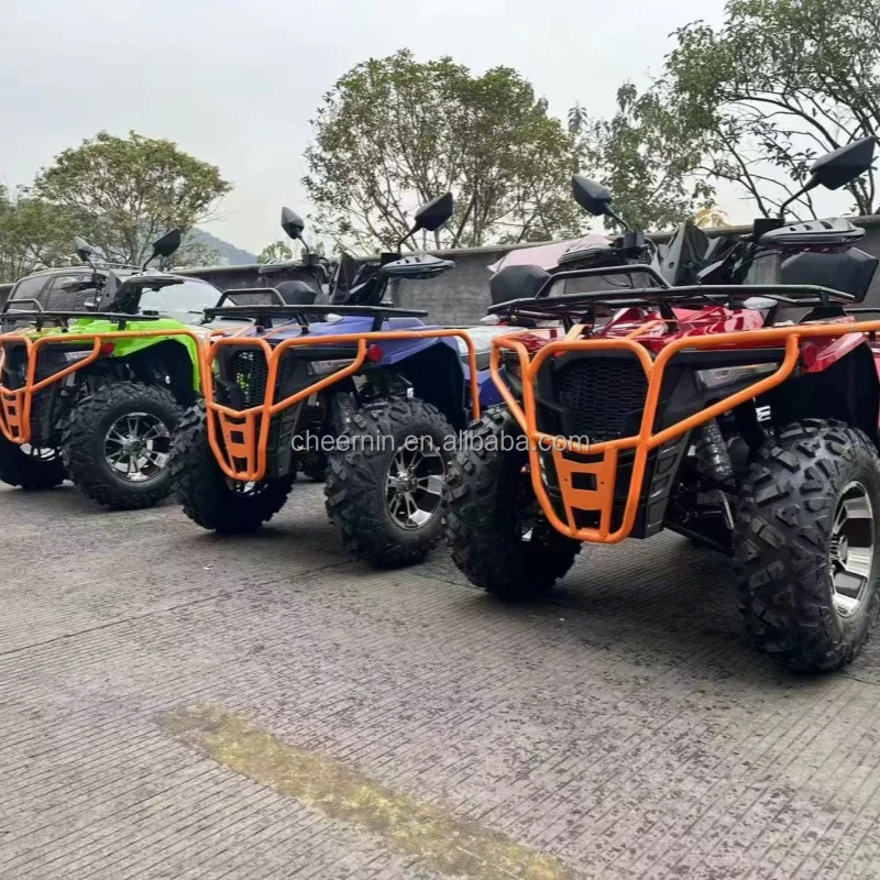 Wholesale prices custom 300cc gas powered off road electric 4 wheel quad bike adults