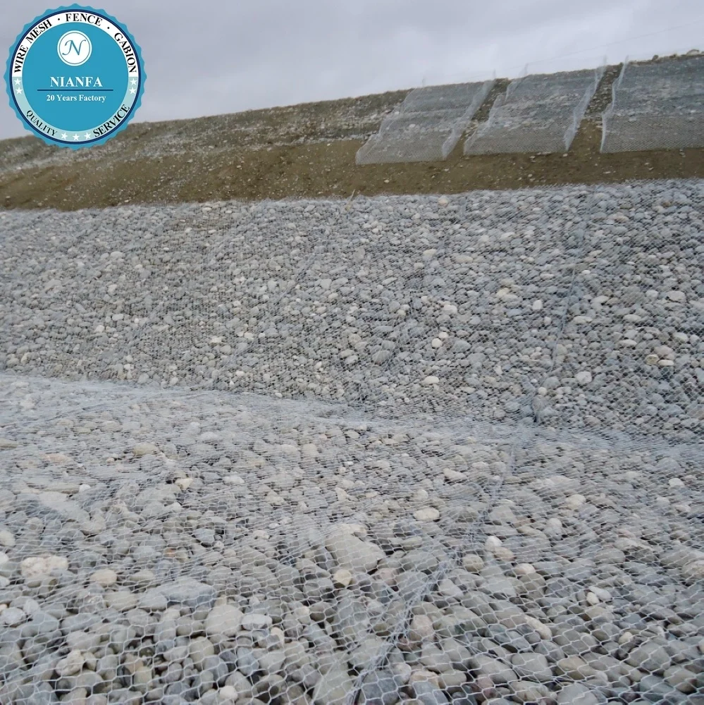 China suppliers Guangzhou factory garden customized size welded pvc coated galfan cheap price gabion box