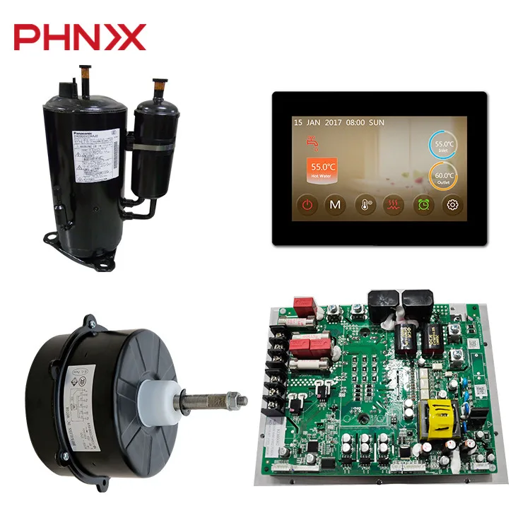  PHNIX China Bomba De Heat геотермальный нагрев R32 воздушный тепловой насос