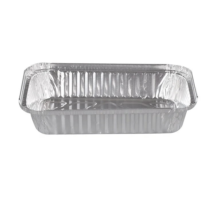 China Manufacture Restaurant Use 750ml Aluminum Foil Take-out Food Storage Tray Container
