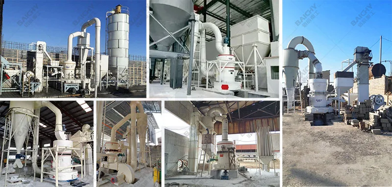 Baichy Machinery grinding production line site\n\t\t\n\t\t