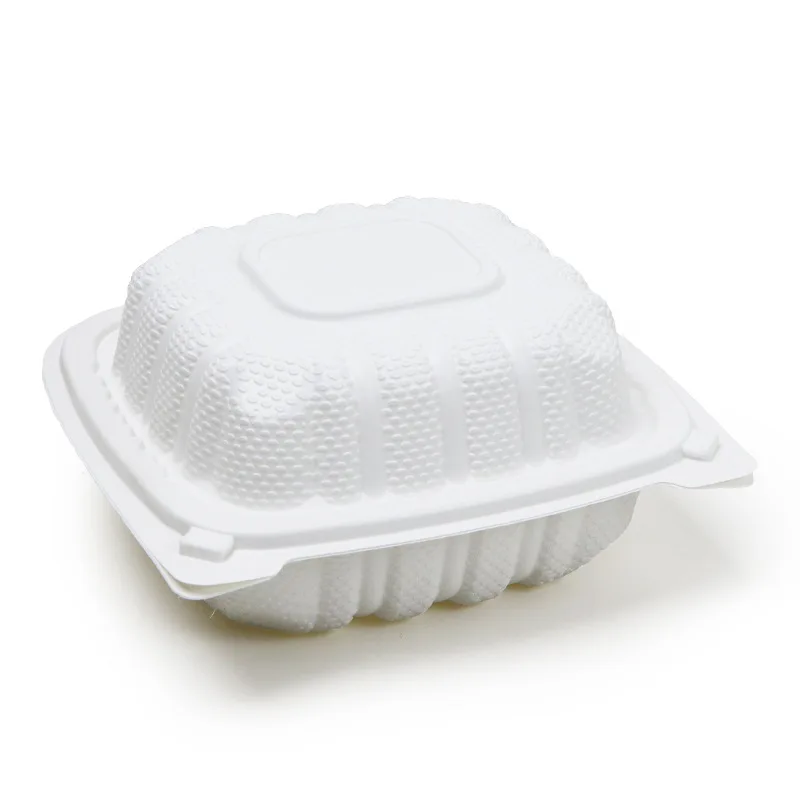 Clear Plastic Food Storage Container Bins Boxes with Embossed Handle for Ice Cream Cup Cake Yogurt Sugar Hamburger Baby Food