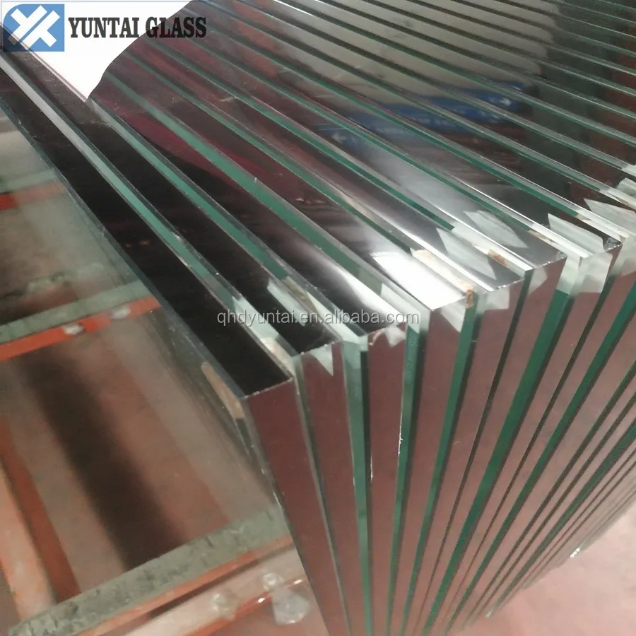 6mm 8mm 10mm 12mm tempered glass clear low iron flat door curved shower screen balustrade Padel Glass