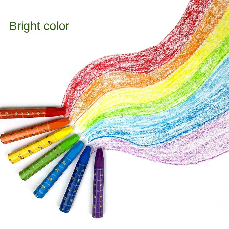 Qianhui oil painting stick Children 12 color heavy color painting supplies tools Art painting tool paintbrush color lead crayon
