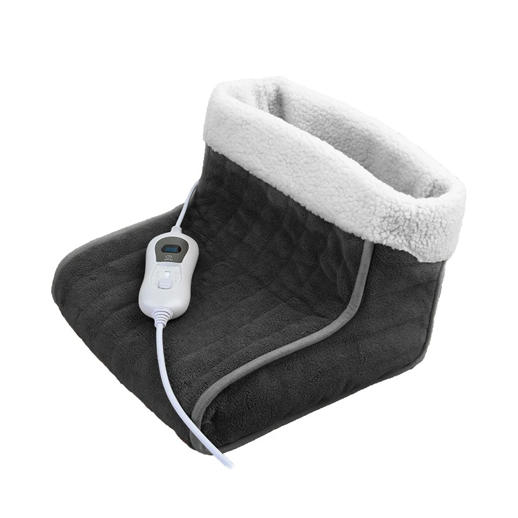 OEM Therapy Auto Shut Off and 3 Temperature Setting Electric Foot Warmer Fast Heating with CE/GS Certificate