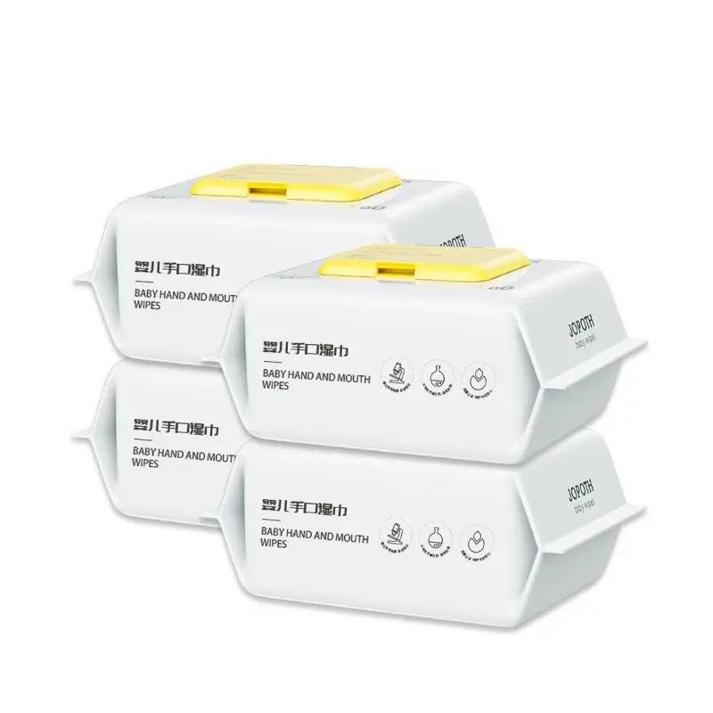 China manufacturer baby wet wipes flip top cover pamper sensitive baby skin wet wipe