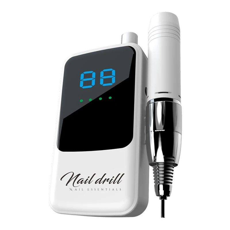 Electric Nail Polisher for Acrylic Nails Drill Machine 35000rpm Professional Cordless Brushless Nail Drill Machine