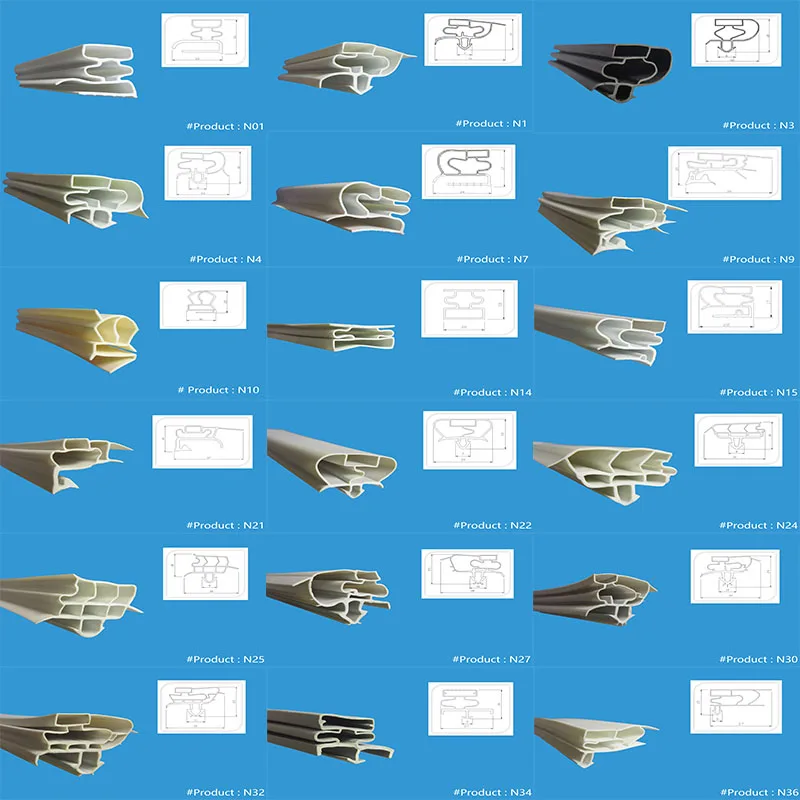 
Refrigerator freezer magnetic seal strip 