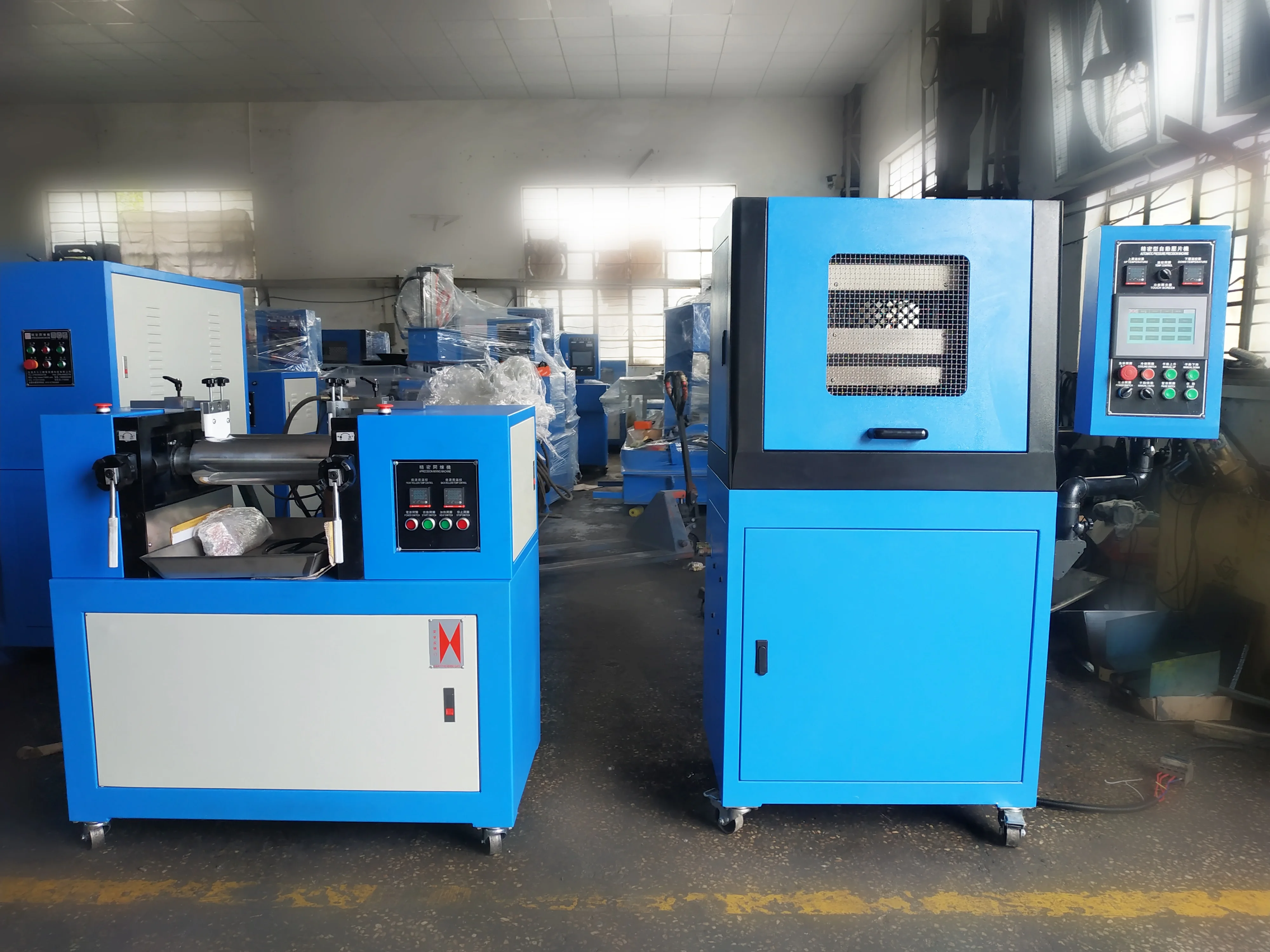 
Hydraulic Rubber Plate Vulcanization Press Tester 