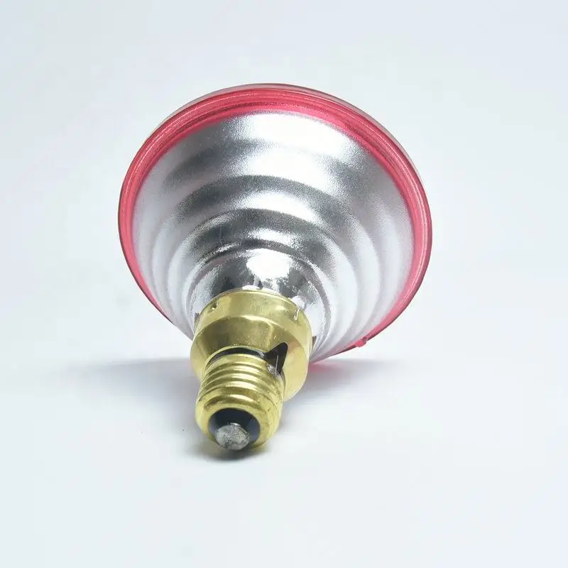 Popular Portable E26/E27 Halogen Infrared Heater Bulb Par38 Infrared Therapy Heat Bulb Lamp