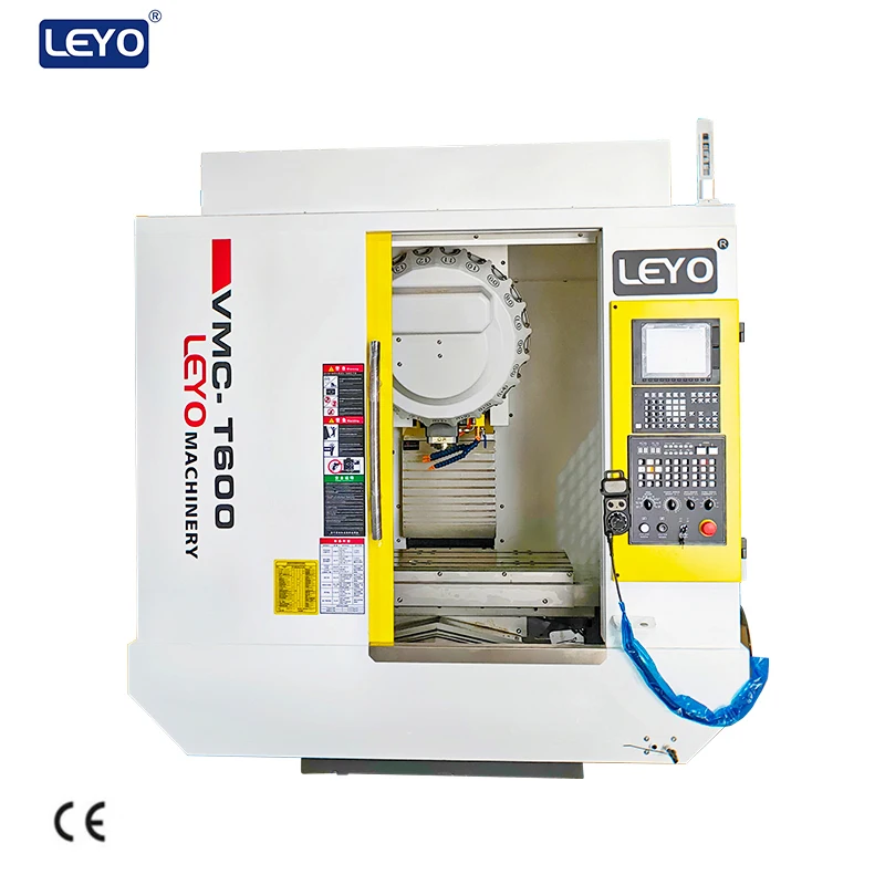 LEYO T600 vmc machine 5 axis cnc compact machining centre fanuc robodrill