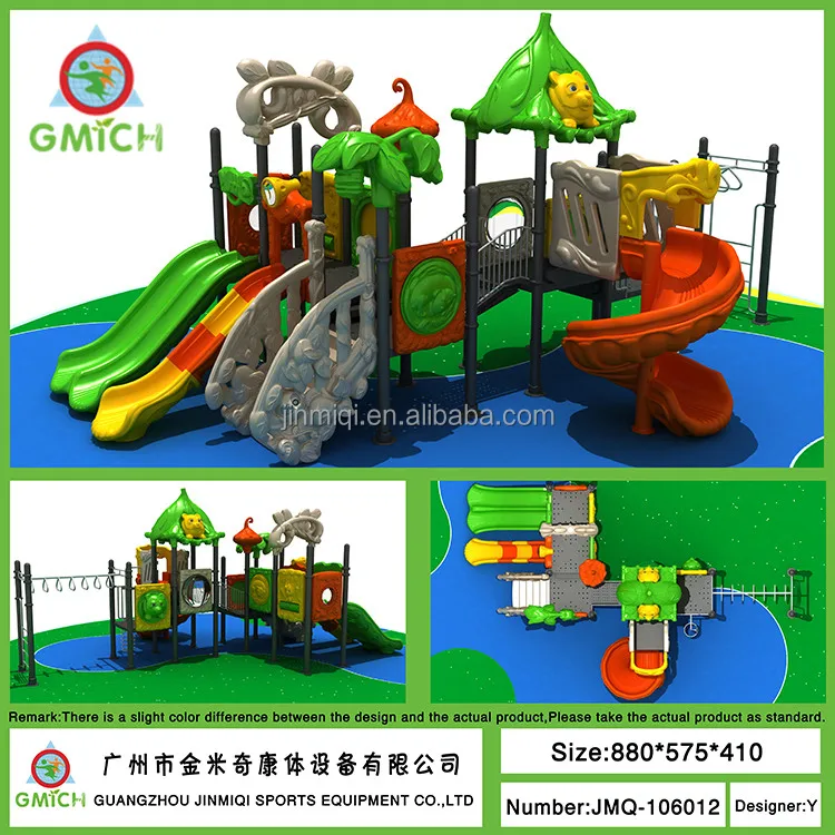 Out door kids commercial toy playground equipment China