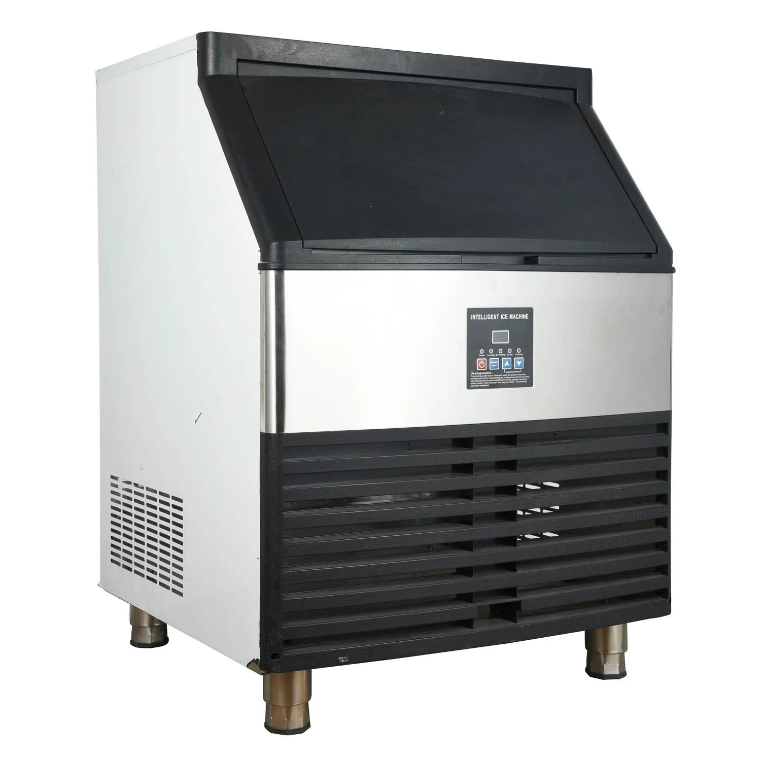 Commercial Ice Maker Air-Cooled 100kg/24h Ice Cube Machine for Bar Use