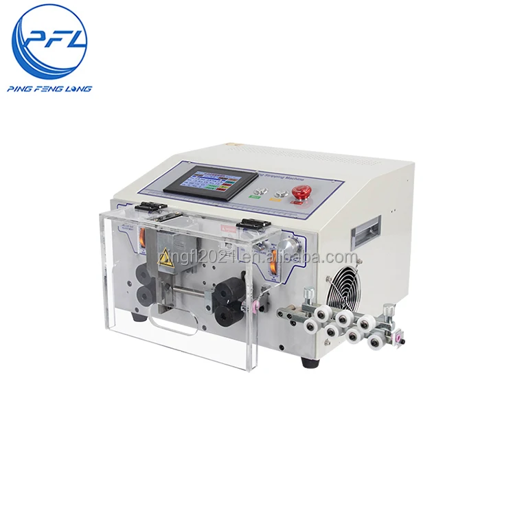 PFL-05NS Protective Cover Automatic Round Sheathed 3 Cores Copper Wire Stripping Machine