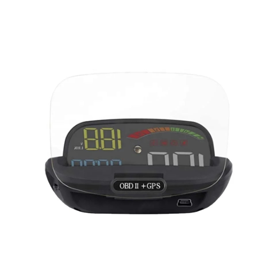 OBD2+GPS 5 inch hud big screen multi-color C800 car head up display