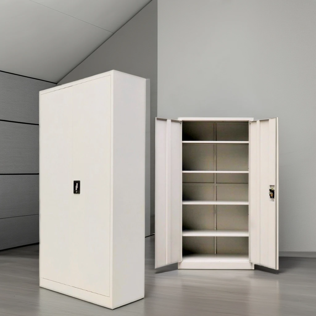 Metal cabinet storage 2 door file cabinet with swing door 2 door steel filing cabinet office furniture office cupboard