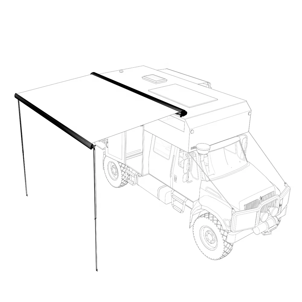 Soleflex S27E Full Cassette Box RV Awning for Caravan