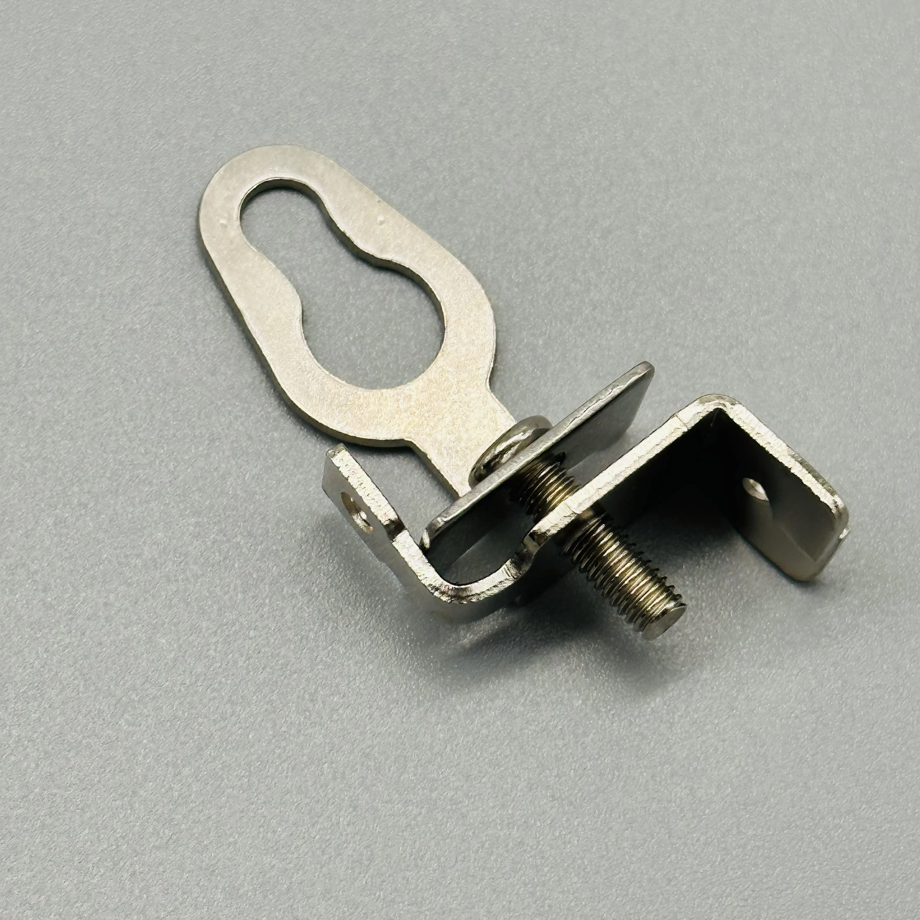 High Quality Stainless Steel End Stop Motorised Curtain S Fold Track End Cap S Wave Curtain Fix Lock  Catch