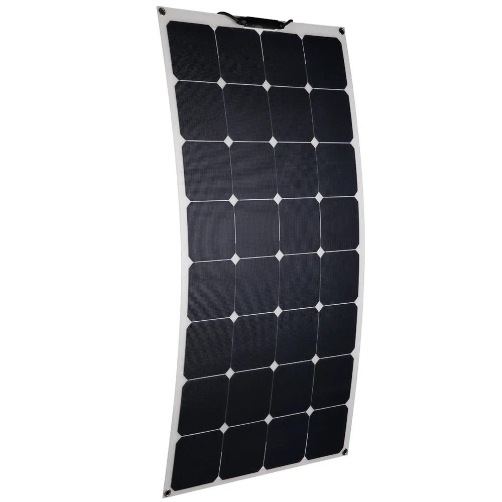 Гибкая солнечная панель SunPower 100 Вт на заказ от производителя гибкие монокристаллические солнечные панели оптовая