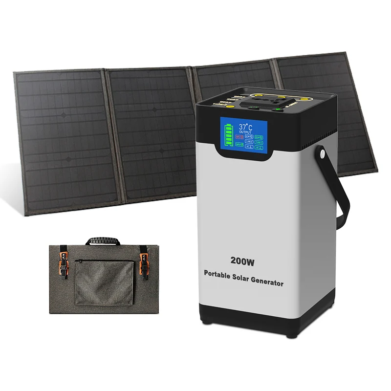 SRsolar Outdoor 75000mAh 278Wh USB Type C DC AC 300W solar generator portable power station manufacturers