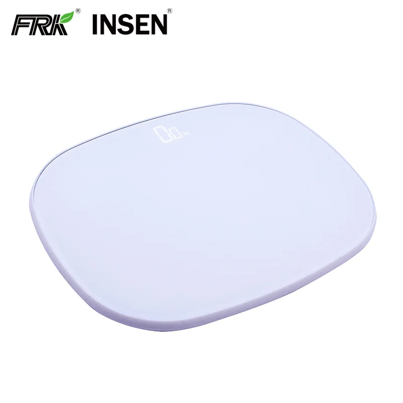 China Supplier Cheaper Digital White Bathroom Weighing Body Weight Scale 250Kg 550Lb