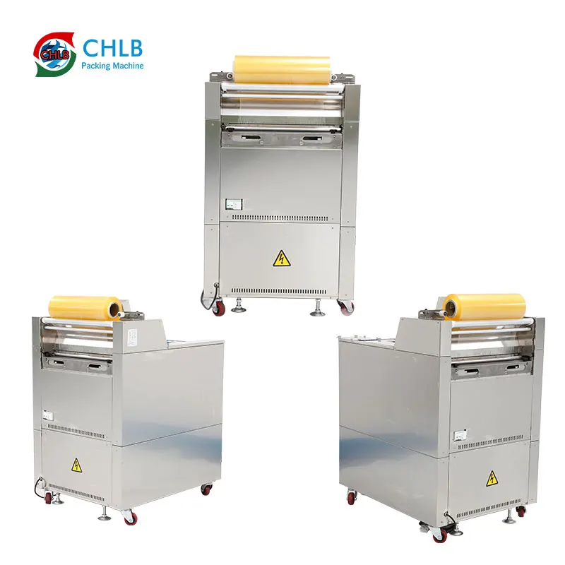 Semi automatic Cling film packaging machine Multifunction bacon/ chicken /Meat and fruit Shrink wrapping machine