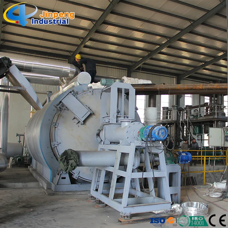 Waste Tyre Tire Recycling China Manufacturer Pyrolysis Plant Machine