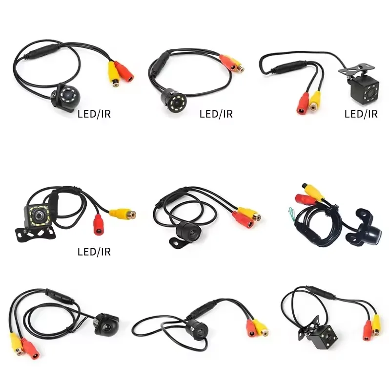 OEM 170 Angle Backup Car Reverse Camera Hd Night Version Rear View Camera Mini Car Camera cam kit
