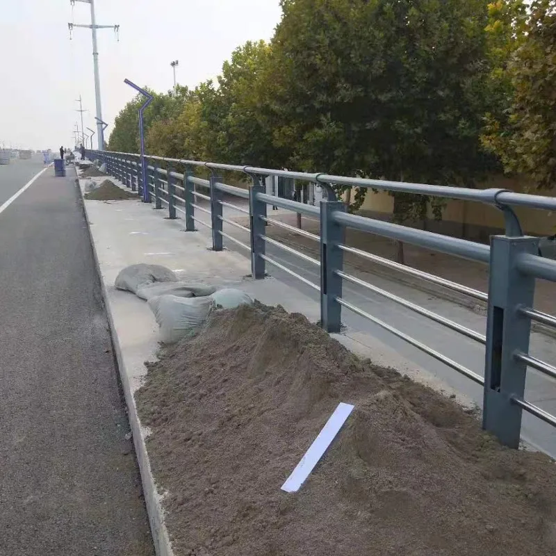 High quality stainless steel composite bridge guardrail bridge barrier pipes Made in China