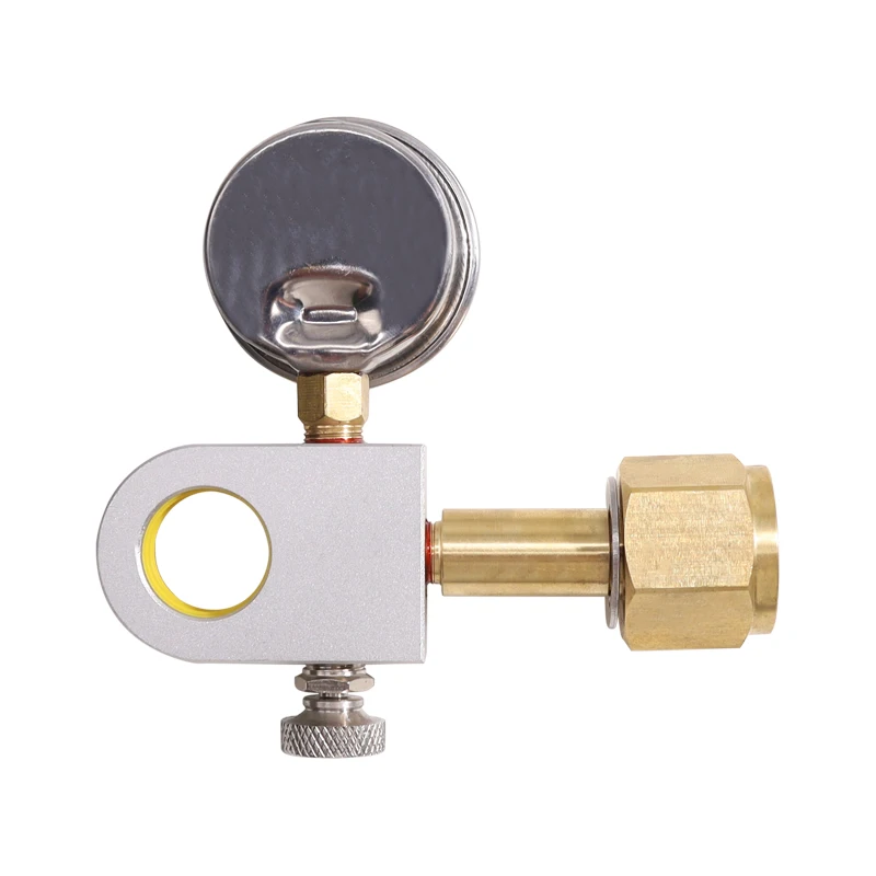 CO2 Adapter Carbonator Refill Station With 6000psi Gauge For Soda Sparkling Water Replacement Suit for New Model DUO Terra Art