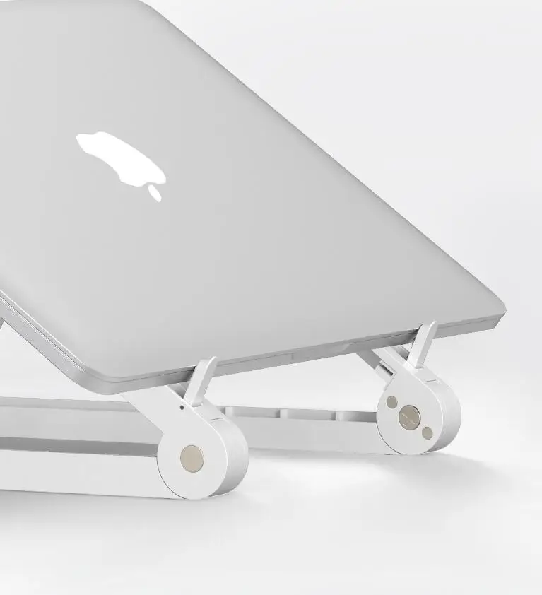 
Lightweight Laptop Cooling Stand Plastic Vertical Laptop Stand Foldable Tablet Stand Bracket Laptop Holder 