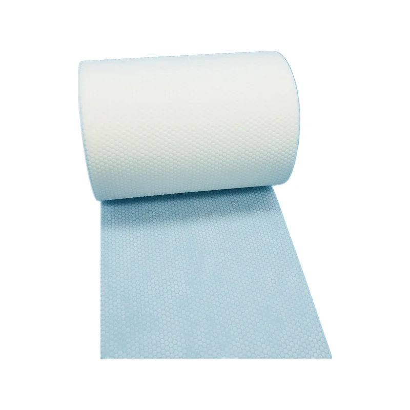 Super soft Plastic Film , PE Film Laminated Non Woven Fabric