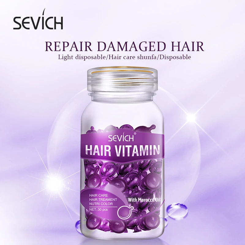 Sevich 3 types hair vitaman deep repair care regain hair fall serum  capsules